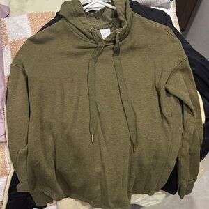 Stars Above Olive Green Hoodie